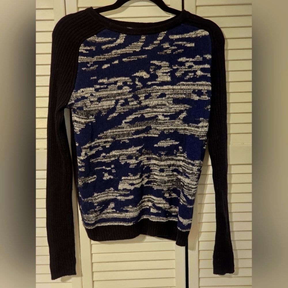 SI‑IAE Cotton‑Cashmere Blend Sweater Women’s Small